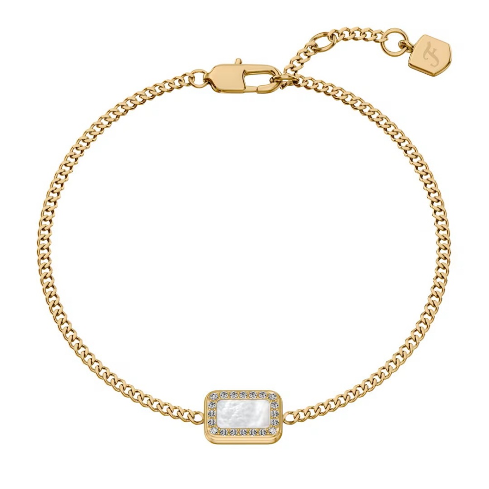 Fossil Raquel Armband Glitz Mother Of Pearl